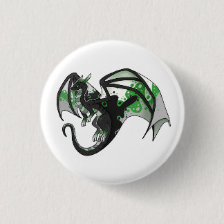Badge Rond 2,50 Cm Dragon de la Fierté démiomantique