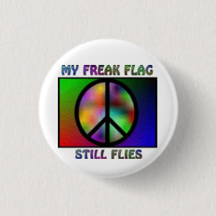 Badge Rond 2,50 Cm Drapeau anormal