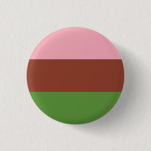 Badge Rond 2,50 Cm Drapeau de fierté gynosexuel