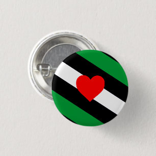 Badge Rond 2,50 Cm Drapeau de fierté Leather Boi