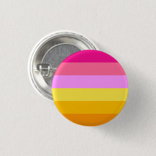 Badge Rond 2,50 Cm Drapeau de fierté lesbienne (Aube)