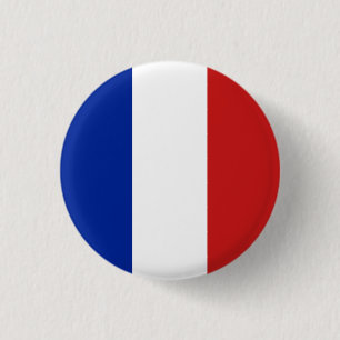 Badge Rond 2,50 Cm Drapeau de France