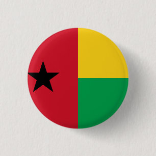 Badge Rond 2,50 Cm Drapeau de Guinée-Bissau
