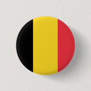 Badge Rond 2,50 Cm Drapeau de la Belgique