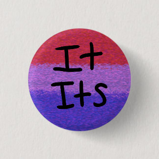 Badge Rond 2,50 Cm Drapeau de la fierté bisexuelle épinglette de pron