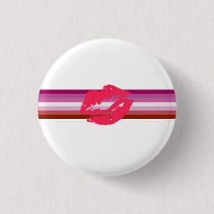 Badge Rond 2,50 Cm Drapeau de la fierté lesbienne
