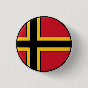 Badge Rond 2,50 Cm Drapeau de la Résistance allemande