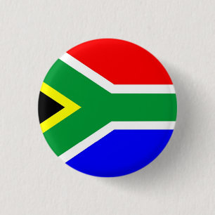 Badge Rond 2,50 Cm Drapeau de l'Afrique du Sud