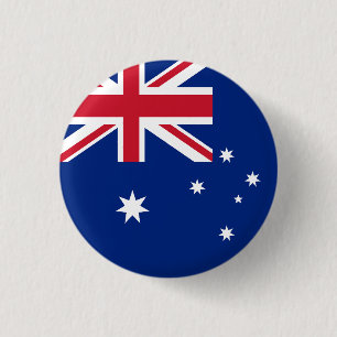 Badge Rond 2,50 Cm Drapeau de l'Australie