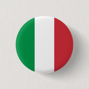 Badge Rond 2,50 Cm Drapeau de l'Italie