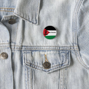 Badge Rond 2,50 Cm Drapeau de Palestine