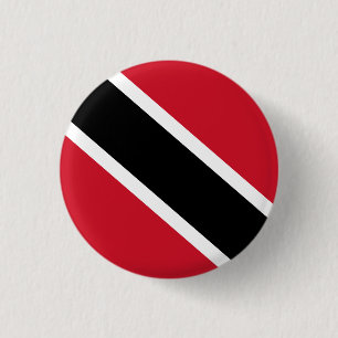 Badge Rond 2,50 Cm Drapeau de Trinité-et-Tobago