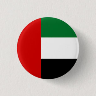 Badge Rond 2,50 Cm Drapeau des Émirats arabes unis