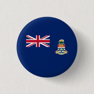 Badge Rond 2,50 Cm Drapeau des îles Caïmans
