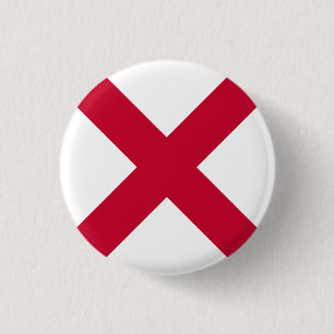 Badge Rond 2,50 Cm Drapeau d'Irlande du Nord