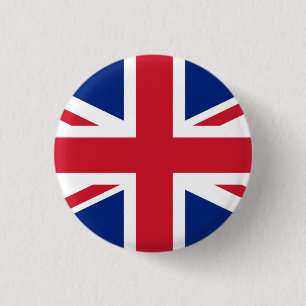 Badge Rond 2,50 Cm Drapeau du Royaume-Uni
