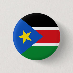 Badge Rond 2,50 Cm Drapeau du Soudan du Sud