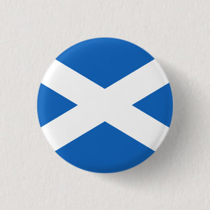 Badge Rond 2,50 Cm Drapeau Écosse 