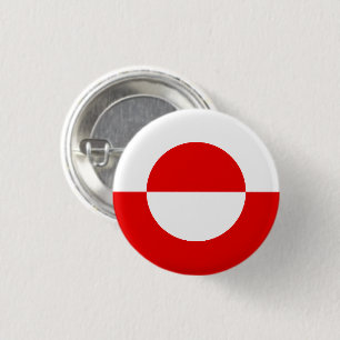 Badge Rond 2,50 Cm Drapeau Erfalasorput Groenland