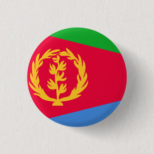 Badge Rond 2,50 Cm Drapeau Érythrée