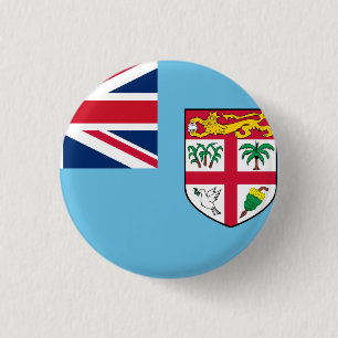 Badge Rond 2,50 Cm Drapeau fidjien