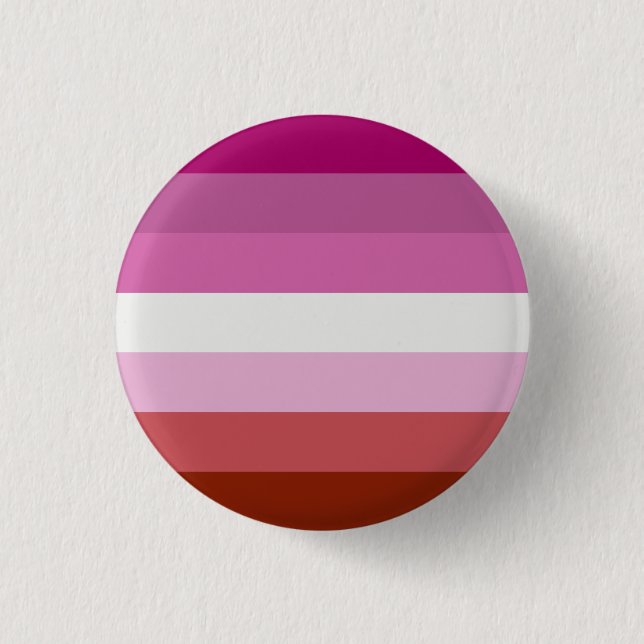 Badge Rond 2,50 Cm Drapeau lesbien (Devant)