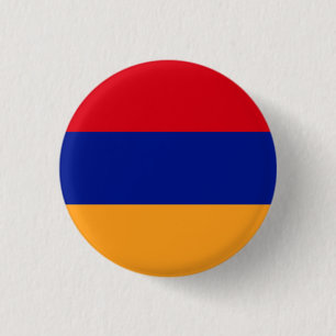 Badge Rond 2,50 Cm Drapeau national d'Arménie