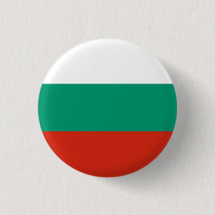 Badge Rond 2,50 Cm Drapeau national de Bulgarie