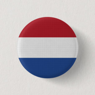 Badge Rond 2,50 Cm Drapeau néerlandais