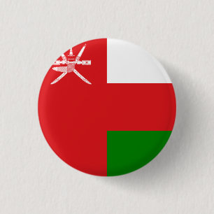 Badge Rond 2,50 Cm Drapeau Oman