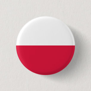 Badge Rond 2,50 Cm Drapeau Pologne