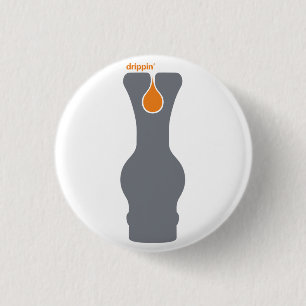 Badge Rond 2,50 Cm Drippin