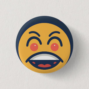 Badge Rond 2,50 Cm Drôle dessin animé
