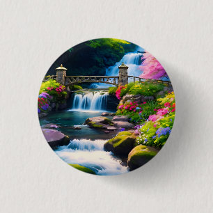 Badge Rond 2,50 Cm Eau du printemps 1