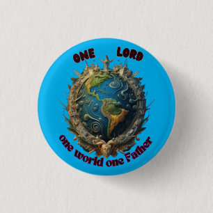 Badge Rond 2,50 Cm Égalité d'unité
