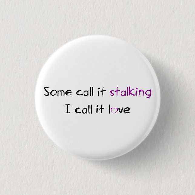 Badge Rond 2,50 Cm Égrappage ou amour ? (Devant)