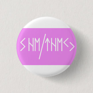 Badge Rond 2,50 Cm Elder Futhark Elle/Ils pronouns
