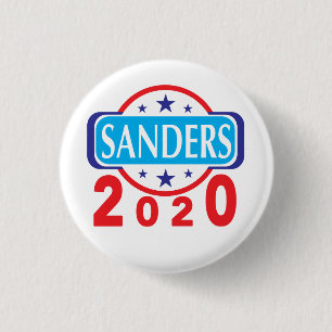 Badge Rond 2,50 Cm Elections de Sanders 2020