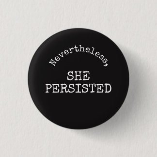 Badge Rond 2,50 Cm Elle a persisté bouton