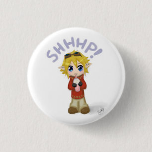 Badge Rond 2,50 Cm ElvenWear : I Gots un milkshake !