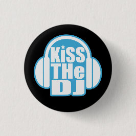 Badge Rond 2,50 Cm Embrassez le DJ