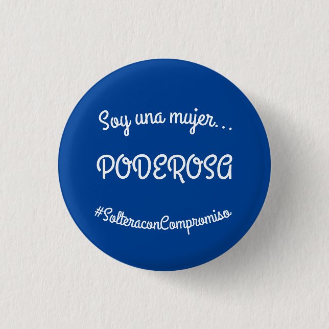 BADGE ROND 2,50 CM EMPODERAMIENTO (Devant)