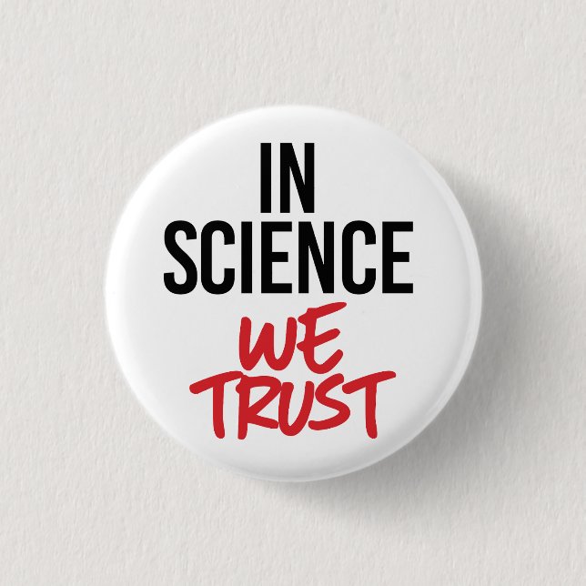Badge Rond 2,50 Cm En Science we (Devant)