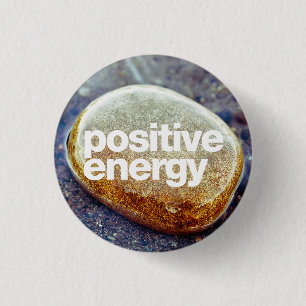 Badge Rond 2,50 Cm Énergie positive