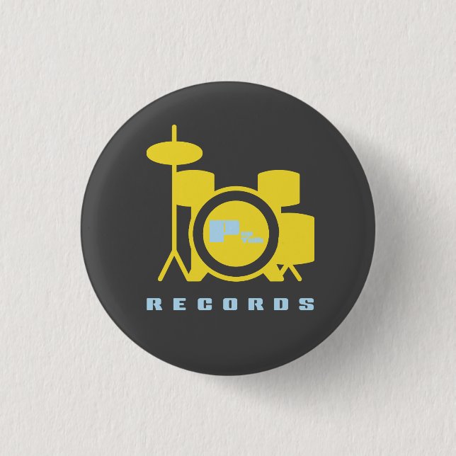 Badge Rond 2,50 Cm Enregistrements Pep Talk (Devant)