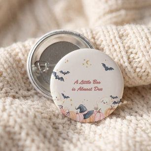 Badge Rond 2,50 Cm Épingle de bouton de Baby Shower Halloween Little