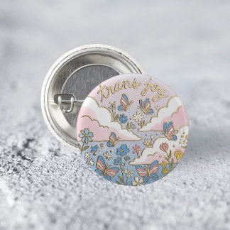 Badge Rond 2,50 Cm Épingle de joie trans Fierté LGBTQ