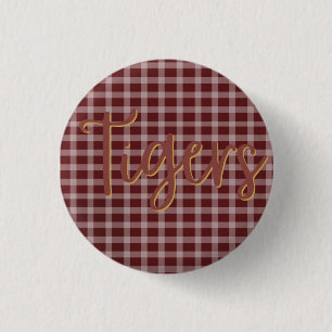 Badge Rond 2,50 Cm Épinglette Preppy Tigers