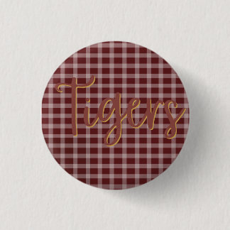 Badge Rond 2,50 Cm Épinglette Preppy Tigers