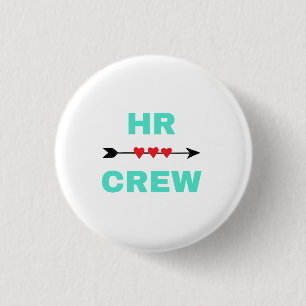 Badge Rond 2,50 Cm Équipe RH 2